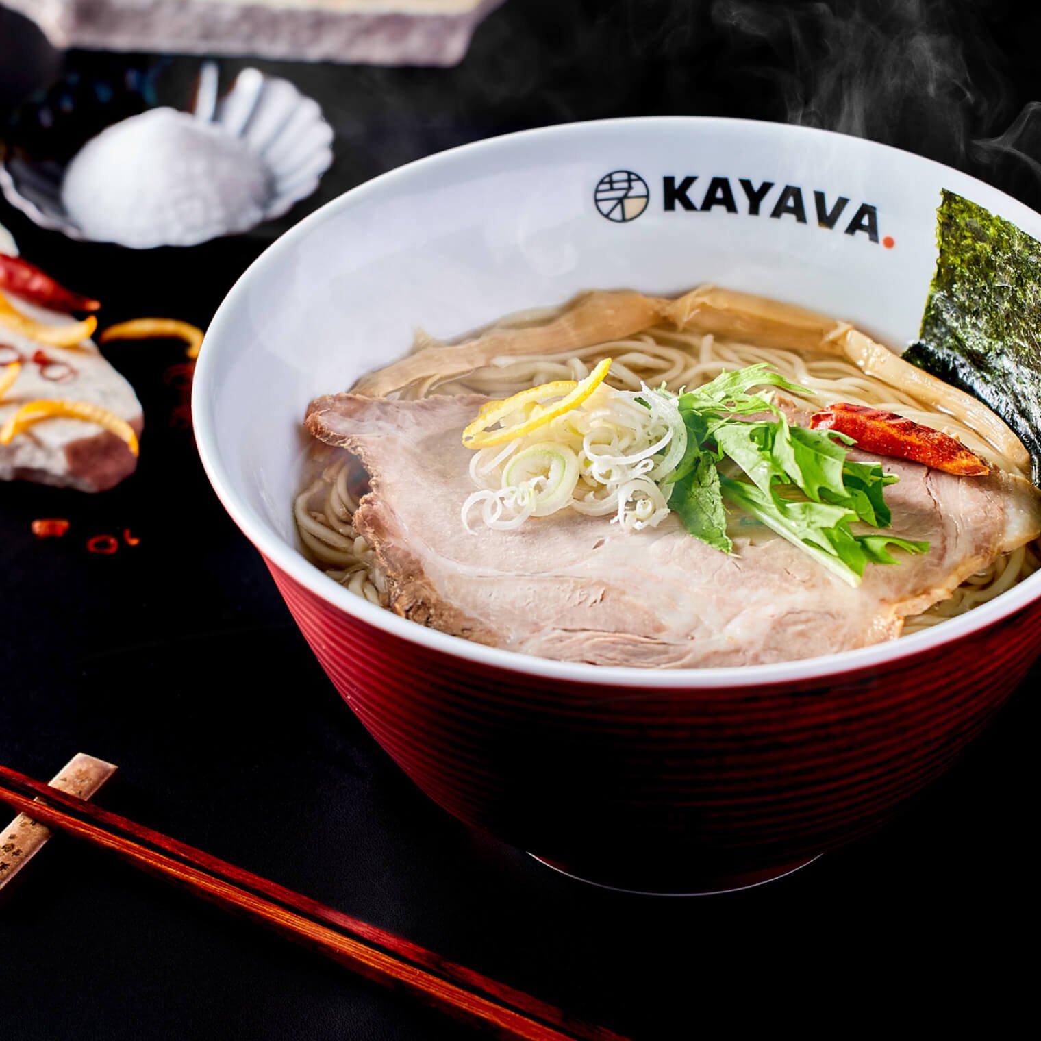清湯塩ラーメン